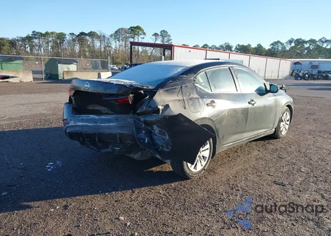 2020 Nissan Sentra S Xtronic Cvt z USA, uszkodzony, nr VIN 3N1AB8BV4LY290374